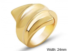 HY Wholesale Rings Jewelry 316L Stainless Steel Popular Rings-HY0124R212