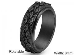 HY Wholesale Rings Jewelry 316L Stainless Steel Popular Rings-HY0127R080