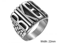 HY Wholesale Rings Jewelry 316L Stainless Steel Popular Rings-HY0140R112