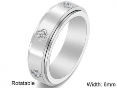 HY Wholesale Rings Jewelry 316L Stainless Steel Popular Rings-HY0127R212