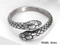 HY Wholesale Rings Jewelry 316L Stainless Steel Popular Rings-HY0125R044