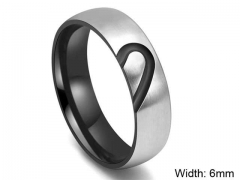 HY Wholesale Rings Jewelry 316L Stainless Steel Popular Rings-HY0127R051