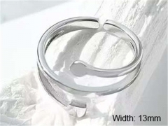 HY Wholesale Rings Jewelry 316L Stainless Steel Popular Rings-HY0124R168