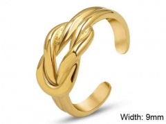 HY Wholesale Rings Jewelry 316L Stainless Steel Popular Rings-HY0124R184