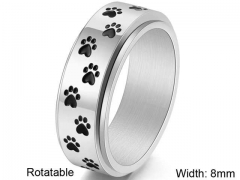 HY Wholesale Rings Jewelry 316L Stainless Steel Popular Rings-HY0127R229