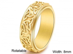 HY Wholesale Rings Jewelry 316L Stainless Steel Popular Rings-HY0127R222