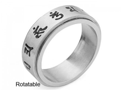 HY Wholesale Rings Jewelry 316L Stainless Steel Popular Rings-HY0141R053