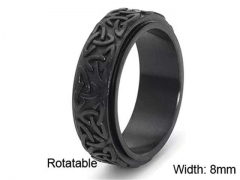 HY Wholesale Rings Jewelry 316L Stainless Steel Popular Rings-HY0125R063