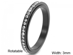 HY Wholesale Rings Jewelry 316L Stainless Steel Popular Rings-HY0127R003