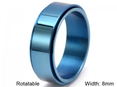 HY Wholesale Rings Jewelry 316L Stainless Steel Popular Rings-HY0127R085