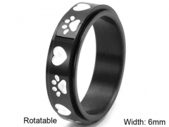 HY Wholesale Rings Jewelry 316L Stainless Steel Popular Rings-HY0127R091