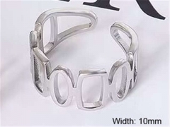 HY Wholesale Rings Jewelry 316L Stainless Steel Popular Rings-HY0124R181