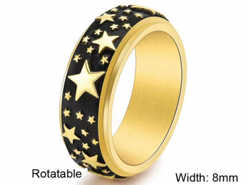 HY Wholesale Rings Jewelry 316L Stainless Steel Popular Rings-HY0127R244