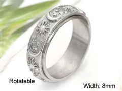 HY Wholesale Rings Jewelry 316L Stainless Steel Popular Rings-HY0125R005