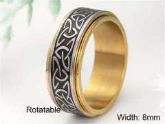 HY Wholesale Rings Jewelry 316L Stainless Steel Popular Rings-HY0125R033