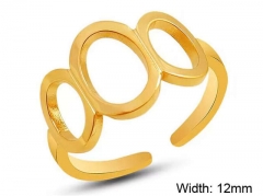 HY Wholesale Rings Jewelry 316L Stainless Steel Popular Rings-HY0124R219