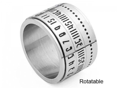 HY Wholesale Rings Jewelry 316L Stainless Steel Popular Rings-HY0141R082