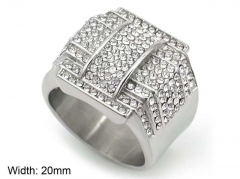 HY Wholesale Rings Jewelry 316L Stainless Steel Popular Rings-HY0140R097