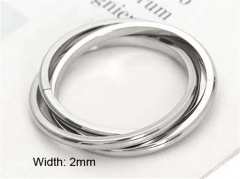 HY Wholesale Rings Jewelry 316L Stainless Steel Popular Rings-HY0125R027