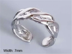 HY Wholesale Rings Jewelry 316L Stainless Steel Popular Rings-HY0124R142
