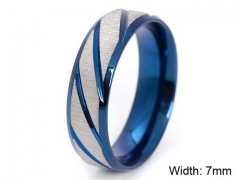 HY Wholesale Rings Jewelry 316L Stainless Steel Popular Rings-HY0125R037