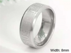 HY Wholesale Rings Jewelry 316L Stainless Steel Popular Rings-HY0125R073