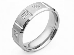 HY Wholesale Rings Jewelry 316L Stainless Steel Popular Rings-HY0141R048