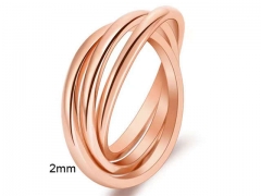 HY Wholesale Rings Jewelry 316L Stainless Steel Popular Rings-HY0127R219