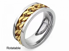 HY Wholesale Rings Jewelry 316L Stainless Steel Popular Rings-HY0141R014