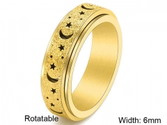 HY Wholesale Rings Jewelry 316L Stainless Steel Popular Rings-HY0127R225
