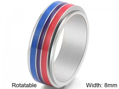 HY Wholesale Rings Jewelry 316L Stainless Steel Popular Rings-HY0127R018