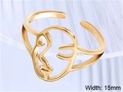 HY Wholesale Rings Jewelry 316L Stainless Steel Popular Rings-HY0124R250