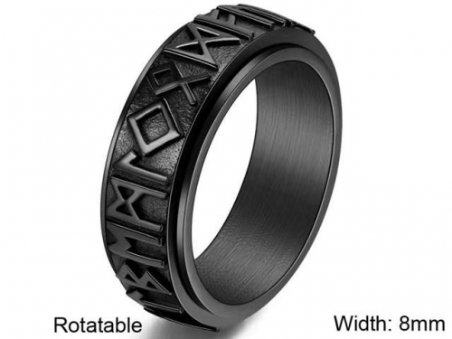 HY Wholesale Rings Jewelry 316L Stainless Steel Popular Rings-HY0127R202