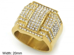 HY Wholesale Rings Jewelry 316L Stainless Steel Popular Rings-HY0140R096