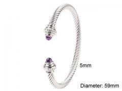 HY Wholesale Bangle Stainless Steel 316L Jewelry Bangle-HY0128B100