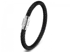 HY Wholesale Leather Bracelets Jewelry Popular Leather Bracelets-HY0130B046