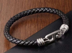 HY Wholesale Leather Bracelets Jewelry Popular Leather Bracelets-HY0133B118