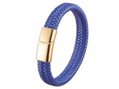 HY Wholesale Leather Bracelets Jewelry Popular Leather Bracelets-HY0130B283