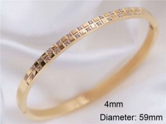 HY Wholesale Bangle Stainless Steel 316L Jewelry Bangle-HY0122B231