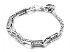 HY Wholesale Bracelets Jewelry 316L Stainless Steel Jewelry Bracelets-HY0132B008