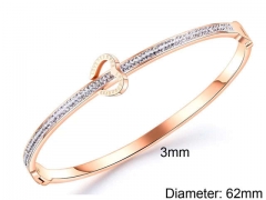 HY Wholesale Bangle Stainless Steel 316L Jewelry Bangle-HY0016D107