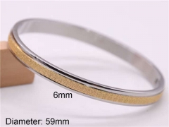 HY Wholesale Bangle Stainless Steel 316L Jewelry Bangle-HY0122B144