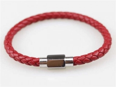 HY Wholesale Leather Bracelets Jewelry Popular Leather Bracelets-HY0129B175