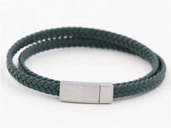 HY Wholesale Leather Bracelets Jewelry Popular Leather Bracelets-HY0129B072