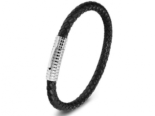HY Wholesale Leather Bracelets Jewelry Popular Leather Bracelets-HY0130B231