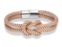 HY Wholesale Leather Bracelets Jewelry Popular Leather Bracelets-HY0135B159