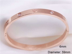HY Wholesale Bangle Stainless Steel 316L Jewelry Bangle-HY0122B440