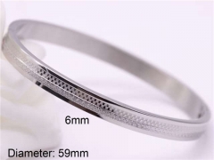 HY Wholesale Bangle Stainless Steel 316L Jewelry Bangle-HY0122B112