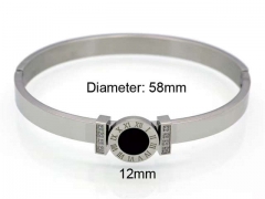 HY Wholesale Bangle Stainless Steel 316L Jewelry Bangle-HY0041B305