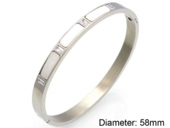 HY Wholesale Bangle Stainless Steel 316L Jewelry Bangle-HY0041B142